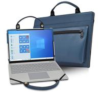 JRTAL 2 in 1 Design Schutzhülle + Portable Laptop Tasche für Dell 14 Plus 2-in-1 DB04250/14 Plus 2-in-1 DB04255/14 Plus DB14250/Pro 14 Plus PB14250/Pro 14 Plus PB14255 Laptop, Blau-LENG