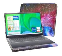 JRTAL Schutzhülle für Acer Chromebook Plus 514 CB514-3H CB514-3HT/Aspire Vero 15 AV15-53P/Aspire 3 Spin 14 A3SP14-31PT/Chromebook Plus 514 CBE574-1 Laptop, Galaxy