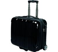 JSA 45513 Trolley Reisekoffer mit 17" Laptop Fach, Rollkoffer aus ABS, Trolleykoffer mit 2 Rollen, Koffer mit 40 Liter Volumen