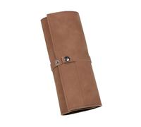 JSGHGDF Elegante handgefertigte Uhrenbox für Herren und Damen, 5 Fächer, Uhrenetui, reisefreundlich, Armband-Organizer-Taschen