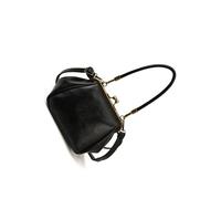 JSGHGDF Münzgeldbörse, Crossbody-Tasche, PU-Leder, mit verstellbarem Riemen, für Hand- oder Schultertragen, ideal für Frauen, Pendler und tägliche Aktivitäten, Handtrage, Schultertasche, Schwarz