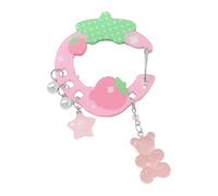 JSGHGDF Rucksack Anhänger Schlüsselanhänger Stern Flügel Form Karabinerhaken Clips Outdoor Schlüsselanhänger Haken Camping Zubehör Schnalle Geschenke Acryl Schnalle Schlüsselanhänger