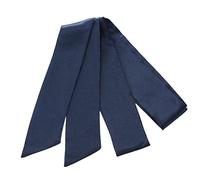 JSGHGDF Schleifengürtel für Hochzeitskleid, Schärpe, Brautgürtel, einfache Schleife, Schärpe für Kleid, Brautjungfernkleid, Gürtel, marineblau, M