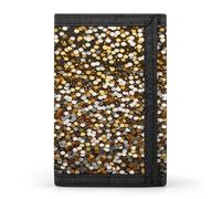 JTKBNVM Dreifach gefaltete Geldbörse mit Glitzer-Pailletten, dreifach gefaltet, für Herren und Damen, schmale Geldbörse, Herren-Geldbörse, dreifach gefaltete Vordertasche, vielseitige Brieftaschen mit