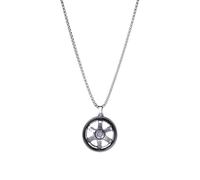 jtkhaweh Halskette Ketten Schmuck Herren Frauen Anhänger Necklace Auto Radnabe Halskette