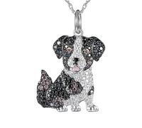 jtkhaweh Halskette Ketten Schmuck Herren Frauen Anhänger Necklace Süßer Dackel Anhänger Halskette Australianshepherd