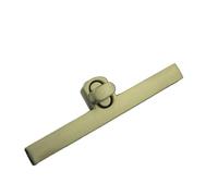 JTKSSCS Taschenverschluss Lange 9,8 cm Legierung Verschluss Drehverschlüsse Twist Lock for Ladys Handtasche Handwerk Tasche Ersatz Geldbörse DIY handgemachte Hardware(Color2)