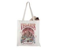 JTOUK Acotar Book Lover Velaris The City of Starlight Bookish Tote Bag Book Bag, Velaris 2 Tote EU, 13.78 inch x 14.96 inch, Large