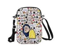 JTOUK Horror-Cartoon-Film-inspirierte Umhängetasche, Fantasy-Film-inspiriertes Geschenk für Horrorfilm-Liebhaber, Cora Cb EU, 5.91 Inches ×8.27 Inches