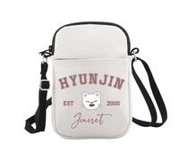 JTOUK Korean Pop Gift K-Pop Group Merch Kpop Boys Group Est 2000 Jiniret Crossbody Bag K-Pop Music Lover Gift
