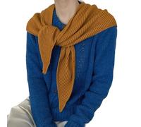 JTQYFI Kreuze gestrickter strukturierter Schal aus Acrylgarn für kaltes Wetter, unverzichtbar für Wandern, Skifahren, Familienausflüge, Winterschal