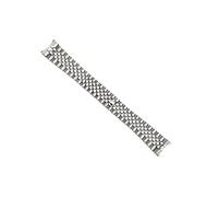 JUANZD 21 mm Jubilee-Uhrenarmband aus Edelstahl, kompatibel mit 41 oder 41 mm Datejust II 2 Stainless Solid End(12MM_NO LOGO)
