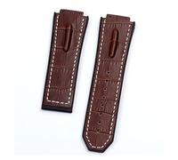 JUANZD Blaubraun grün schwarz 29mm mit Silicon Watchband Uhrenband kompatibel mit Hublot -Riemen, die mit der King Power -Serie kompatibel ist HUB Logo auf Tool(Watch strap 6,29MM_4)