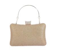 Jubepk Strass Tasche - Sparkly Formal Purse - Damen Abendhandtaschen mit Kette und Griff | für Hochzeit, Abschlussball, Bankett, Zeremonie, Dates, gold, Refer to description