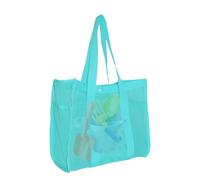 Jubilofex Strandtasche | Tragetasche für den - wasserdichte große Netztasche, wiederverwendbarer Spielzeug-Organizer für Sommer, Reisen, Aufbewahrung, Kreuzfahrt, Frauen, Schwimmen, Camping