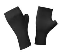 Jubilofex UV-schützende fingerlose Handschuhe - weit verbreitete kühlende Outdoor-Fäustlinge, Teilfinger-Sonnenschutz, dehnbare Unisex-Handschuhe für Walking, Trekking, Klettern, Sommer