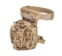 JUCHEN Taktische Beintasche Handytasche mit Outdoor-Sportgürtel Sporttaschen Running Tactical Versatile Bauchtasche Mit Kartensteckplatz Camouflage Hüfttaschen (Gelb 3)