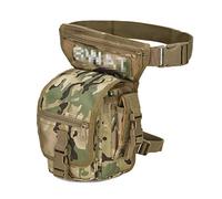 JUCHEN Taktische Beintasche Handytasche mit Outdoor-Sportgürtel Sporttaschen Running Tactical Versatile Bauchtasche Mit Kartensteckplatz Camouflage Hüfttaschen (Grün 1)