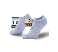 Juclise Alpakawolle No-Show Midweight Low Socks Herren & Damen Feuchtigkeitsableitend Gepolstert Atmungsaktiv Warm Kuschelig Merino (DE,38-42,Lila Heidekraut)
