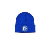 Jud-Football Fan Club Logo Strickmütze Wintermütze Stretch Wollmütze Chelsea Blau