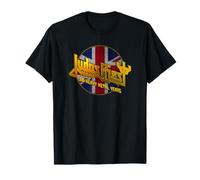 Judas Priest - 50 Years Union Jack Circle T-Shirt