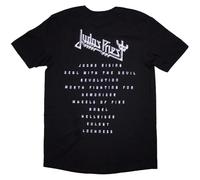 Judas Priest Angel of Retribution Tracklist T Shirt M