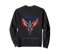 Judas Priest - Angel Wings Blue Logo Sweatshirt