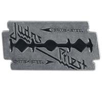 Judas Priest British Steel Unisex Pin silberfarben Zinklegierung Band-Merch, Bands