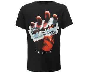 Judas Priest British Steel Razorblade T-Shirt - offizielles Merchandise L Schwarz