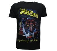 Judas Priest Defender Of The Faith T-Shirt - Offizielles Merchandise | Popmerch.com M Schwarz