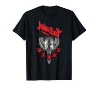 Judas Priest Firepower Emblem Symbols T-Shirt