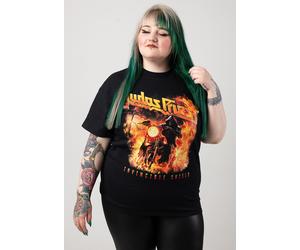 Judas Priest - Invincible Shield Biker - T-Shirt - Schwarz - S - 100% Baumwolle Schwarz S