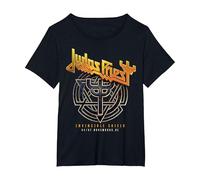 Judas Priest Invincible Shield Tour 2024 Nurmeburg T-Shirt, Damen Große Größen, Schwarz, 1X