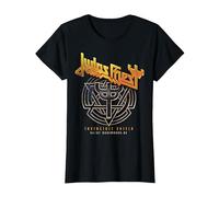 Judas Priest Invincible Shield Tour 2024 Nurmeburg T-Shirt, Damen, Schwarz, XS