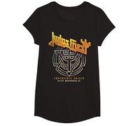 Judas Priest Invincible Shield Tour 2024 Nurmeburg T-Shirt, Mädchen, Schwarz, XS