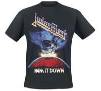 Judas Priest Jumbo Logo Album T-Shirt schwarz in 4XL