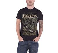 Judas Priest Men Sad Wings Kurzarm-T-Shirt, Schwarz , S