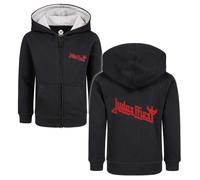 Judas Priest Metal-Kids - Logo Kinder-Kapuzenjacke schwarz in 152