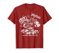 Judas Priest - Painkiller Holiday Scene Red T-Shirt
