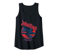 Judas Priest Screaming for Vengeance Blue Eagle Tank Top, Damen, Schwarz, S