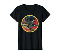Judas Priest Screaming for Vengeance Circle Vintage T-Shirt, Damen, Schwarz, L