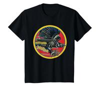 Judas Priest Screaming for Vengeance Circle Vintage T-Shirt, Kinder, Schwarz, 92