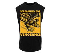Judas Priest SFV 1 Colour Squared Gold Tank-Top schwarz in XXL