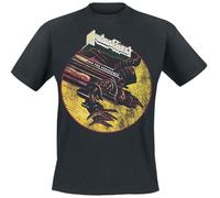 Judas Priest SFV Distressed Männer T-Shirt schwarz XL 100% Baumwolle Band-Merch, Bands