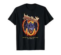 Judas Priest Shield of Pain Tour 2025 London T-Shirt, Herren, Schwarz, XXL