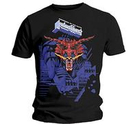 Judas Priest - T-Shirt # Xxl Black Unisex # Defenders Blue