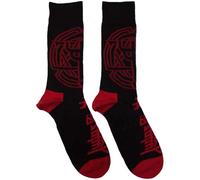 Judas Priest Unisex Erwachsene Trident Emblem Socken (7 UK-11 UK) (schwarz), Schwarz , 7 UK-11 UK