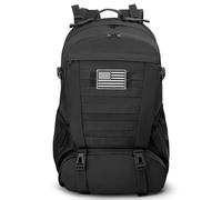 Jueachy Rucksack Herren Militär 35L Wasserdicht Molle Tactical Backpack Military Rucksack Große Kapazität Taktischer Rucksack Outdoor Trekkingrucksack Reiserucksack Schwarz