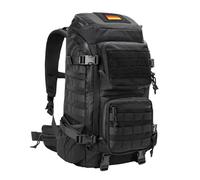 Jueachy Rucksack Herren Schwarz 30L: Molle Taktische Wanderrucksack 180° Geöffnet Einfacher Zugriff Militär Laptop Rucksack Outdoor Trekkingrucksack Arbeitsrucksack für Assault Fitnessstudio Arbeit