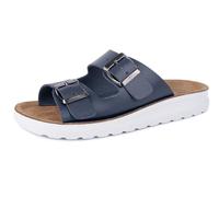 Jürgen Hirsch Damen Pantolette Vita 04 Leder-Innensohle Antishock-Pads (marine uni, EU Schuhgrößensystem, Erwachsene, Damen, Numerisch, M, 39)